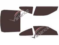 Tinted film kit Plymouth Laser Coupe 2 doors (1990 - 1994) Tinted film kit Plymouth Laser Coupe 2 doors (1990 - 1994)