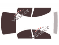 Tinted film kit Plymouth Neon Sedan 4-door (2000 - 2005) Tinted film kit Plymouth Neon Sedan 4-door (2000 - 2005)