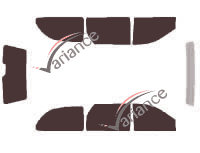 Tinted film kit Plymouth Grand Voyager (4) 5-door (2001 - 2005) Tinted film kit Plymouth Grand Voyager (4) 5-door (2001 - 2005)