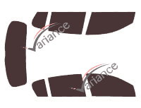 Saturn Astra 5-door tinted film kit (2008 - 2011) Saturn Astra 5-door tinted film kit (2008 - 2011)