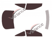 Saturn SC1 - SC2 3-door Coupé tinted film kit (1996 - 2002) Saturn SC1 - SC2 3-door Coupé tinted film kit (1996 - 2002)