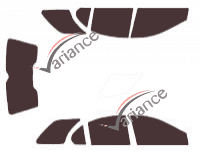 Saturn SW Wagon 5-door Tinted Film Kit (1996 - 2002) Saturn SW Wagon 5-door Tinted Film Kit (1996 - 2002)