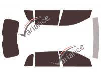 Tinted film kit Fiat Stilo (1) 5 doors (2001 - 2009) Tinted film kit Fiat Stilo (1) 5 doors (2001 - 2009)