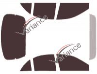 Ford Escort (3) Sedan 4 door (1997 - 2002) tinted film kit Ford Escort (3) Sedan 4 door (1997 - 2002) tinted film kit