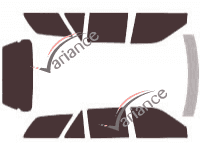 Ford Escort (2) Wagon 5-door Wagon Tinted Film Kit (1991 - 1996) Ford Escort (2) Wagon 5-door Wagon Tinted Film Kit (1991 - 1996)