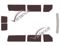 Kit film teinté Ford E-Series (4) Van 5 portes (1983 - 2009)