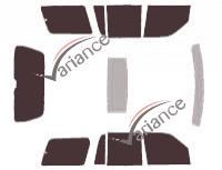 Ford Expedition (1) 5-door (1997 - 2002) tinted film kit Ford Expedition (1) 5-door (1997 - 2002) tinted film kit