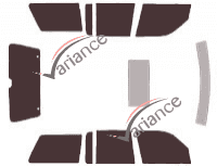 Tinted film kit Ford Explorer (1) 5-door (1991 - 1997) Tinted film kit Ford Explorer (1) 5-door (1991 - 1997)