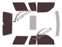 Ford Explorer (1) Sport 3-door tinted film kit (1991 - 1996) Ford Explorer (1) Sport 3-door tinted film kit (1991 - 1996)