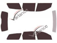 Tinted film kit Ford Focus (1) Wagon 5 doors (2000 - 2007) Tinted film kit Ford Focus (1) Wagon 5 doors (2000 - 2007)