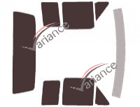 Ford F-Series (7) Extended Cab Pick-up 2-door tinted film kit (1980 - 1989) Ford F-Series (7) Extended Cab Pick-up 2-door tinted film kit (1980 - 1989)