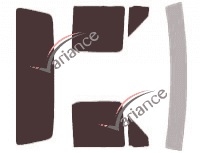 Tinted film kit Ford F-Series (7) Single Cab Pick-up 2 doors (1980 - 1989) Tinted film kit Ford F-Series (7) Single Cab Pick-up 2 doors (1980 - 1989)