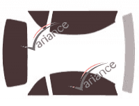 Ford Mustang (4) Convertible 2 door (1994 - 2004) tinted film kit Ford Mustang (4) Convertible 2 door (1994 - 2004) tinted film kit