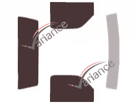 Tinted film kit Ford Ranger (2) Single Cab Pick-up 2 doors (1993 - 1997) Tinted film kit Ford Ranger (2) Single Cab Pick-up 2 doors (1993 - 1997)