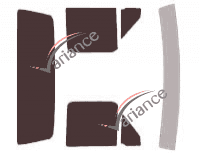 Tinted film kit Ford F-Series (9) Single Cab Pick-up 2 doors (1990 - 1996) Tinted film kit Ford F-Series (9) Single Cab Pick-up 2 doors (1990 - 1996)