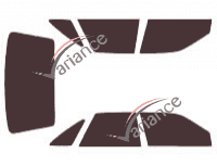 Tinted film kit Ford Taurus (1) Sedan 4 doors (1986 - 1991) Tinted film kit Ford Taurus (1) Sedan 4 doors (1986 - 1991)