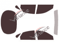 Tinted film kit Ford Taurus (3) Sedan 4 doors (1996 - 1999) Tinted film kit Ford Taurus (3) Sedan 4 doors (1996 - 1999)