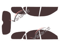 Tinted film kit Hyundai Elantra (2) 5-door estate (1996 - 2002) Tinted film kit Hyundai Elantra (2) 5-door estate (1996 - 2002)