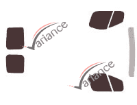 Tinted film kit Opel Vivaro (A) Short/long 5-door SUV (2002 - 2015) Tinted film kit Opel Vivaro (A) Short/long 5-door SUV (2002 - 2015)