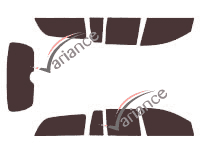 Holden Commodore (3) Wagon 5 door tinted film kit (1997 - 2006) Holden Commodore (3) Wagon 5 door tinted film kit (1997 - 2006)