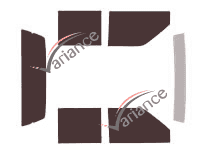 Holden Rodeo (2) Crew Cab Pick-up 4 door tinted film kit (1988 - 2002) Holden Rodeo (2) Crew Cab Pick-up 4 door tinted film kit (1988 - 2002)