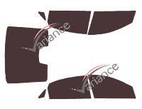 Kit pellicola oscurata Holden Statesman Sedan 4 porte (2006 - 2017) Kit pellicola oscurata Holden Statesman Sedan 4 porte (2006 - 2017)