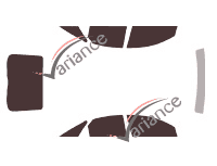 Holden Vectra (2) 5-door (2003 - 2006) tinted film kit Holden Vectra (2) 5-door (2003 - 2006) tinted film kit