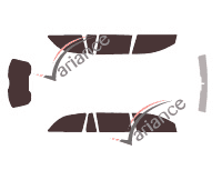 Holden Vectra (2) 5-door Wagon Tinted Film Kit (2003 - 2006) Holden Vectra (2) 5-door Wagon Tinted Film Kit (2003 - 2006)