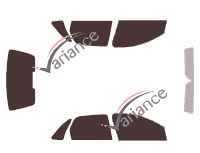 Kit de lámina tintada para Holden Corsa (3) 5 puertas (2001 - 2005) Kit de lámina tintada para Holden Corsa (3) 5 puertas (2001 - 2005)