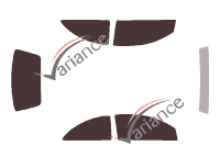 Kit de lámina tintada para Holden Corsa (3) 3 puertas (2001 - 2005) Kit de lámina tintada para Holden Corsa (3) 3 puertas (2001 - 2005)