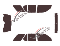 Holden Frontera 5-door tinted film kit (1998 - 2003) Holden Frontera 5-door tinted film kit (1998 - 2003)