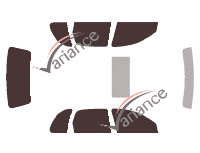 Tinted film kit Holden Barina (3) 5 doors (1994 - 2001)