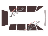 Kit pellicola colorata Renault Espace (1) Fase 1 5 porte (1984 - 1988) Kit pellicola colorata Renault Espace (1) Fase 1 5 porte (1984 - 1988)