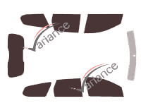 Ford Focus (2) 5-door Estate (2004 - 2011) tinted film kit Ford Focus (2) 5-door Estate (2004 - 2011) tinted film kit