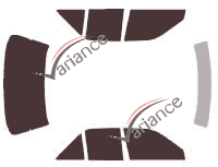 Mazda tinted film kit 323 (6) Sedan 4 doors (1989 - 1994) Mazda tinted film kit 323 (6) Sedan 4 doors (1989 - 1994)