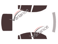 Mazda Axela Sedan 4-door Tinted Film Kit (2004 - 2009) Mazda Axela Sedan 4-door Tinted Film Kit (2004 - 2009)