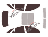 Cadillac CTS (2) Sport Wagon 5-door Tinted Film Kit (2009 - 2017) Cadillac CTS (2) Sport Wagon 5-door Tinted Film Kit (2009 - 2017)