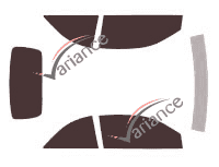 Mercedes-Benz CLK (1) 2-door Cabriolet (1997 - 2003) Tinted Film Kit Mercedes-Benz CLK (1) 2-door Cabriolet (1997 - 2003) Tinted Film Kit