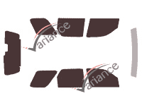 Ford Maverick (3) 5-door tinted film kit (2001 - 2008) Ford Maverick (3) 5-door tinted film kit (2001 - 2008)