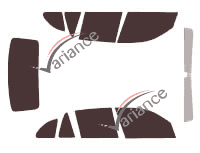 Tinted film kit Bmw X1 / iX1 (1) 5-door (2009 - 2015) Tinted film kit Bmw X1 / iX1 (1) 5-door (2009 - 2015)