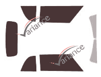 Mini One and Cooper (2) Cabriolet 2-door tinted film kit (2007 - 2016) Mini One and Cooper (2) Cabriolet 2-door tinted film kit (2007 - 2016)