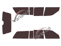 Holden Commodore (2) Wagon 5 door tinted film kit (1988 - 1997) Holden Commodore (2) Wagon 5 door tinted film kit (1988 - 1997)