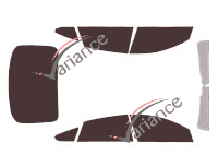 Kit film teinté Audi A5 (1) Sportback 5 portes (2009 - 2017) Kit film teinté Audi A5 (1) Sportback 5 portes (2009 - 2017)