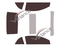 Nissan Micra (3) CC Convertible 2 doors (2002 - 2010) tinted film kit Nissan Micra (3) CC Convertible 2 doors (2002 - 2010) tinted film kit