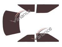 Kit Tönungsfolie Audi 80 & 90 (1) Coupe 2-Türer (1989 - 1996) Kit Tönungsfolie Audi 80 & 90 (1) Coupe 2-Türer (1989 - 1996)