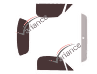 Mazda MX-5 (3) CC 2-door tinted film kit (2005 - 2015) Mazda MX-5 (3) CC 2-door tinted film kit (2005 - 2015)