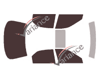 Tinted film kit Honda Accord (5) Sedan 4 doors (1994 - 1998) Tinted film kit Honda Accord (5) Sedan 4 doors (1994 - 1998)