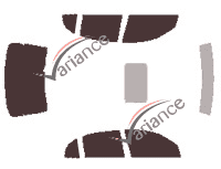 Tinted film kit Honda Civic (7) Sedan 4 doors (2001 - 2005) Tinted film kit Honda Civic (7) Sedan 4 doors (2001 - 2005)