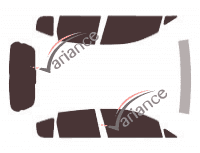 Honda Jazz (1) 5-door (2002 - 2009) tinted film kit Honda Jazz (1) 5-door (2002 - 2009) tinted film kit