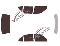 Tinted film kit Hyundai Accent (2) 4-door sedan (2000 - 2006) Tinted film kit Hyundai Accent (2) 4-door sedan (2000 - 2006)